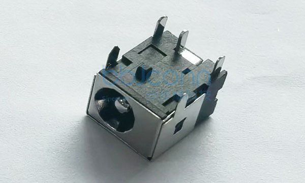 DC插座 DC044A 2.5针 五脚插 全铜 全包 短柱 大电流 5A