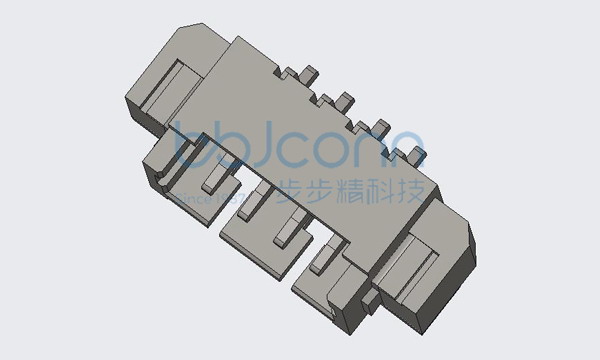 针座 1.25-4P 卧贴 米黄色