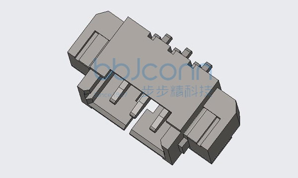 针座 1.25-3P 卧贴 米黄色