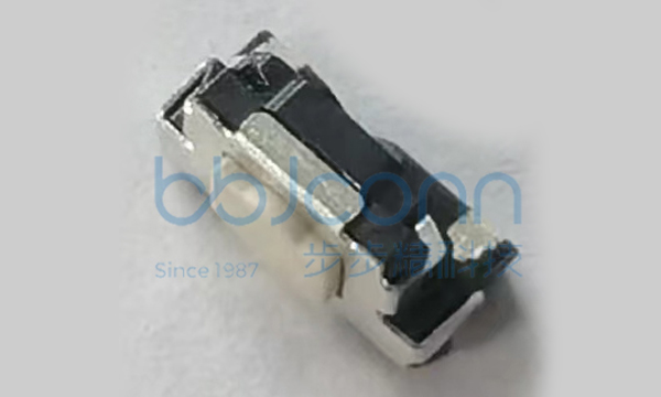 轻触开关 3x6x3.1 沉板 不锈钢弹片 260GF 白柄 热封编带 （R2-02）