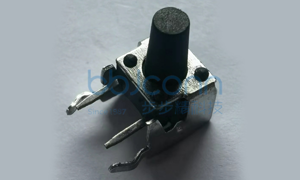 轻触开关 6x6x9.5 支架 不锈钢弹片 100G