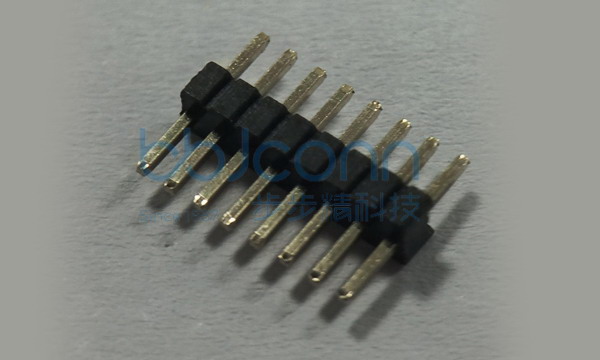 排针 1.27PH H1.7 1x8p 180度 PC2.5 PA3.0 PB1.7 L7.2 6T 0.46方针