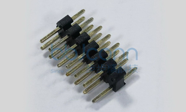 排针 2.0PH H2.0 2X7P 180度 PC2.8 PA3.9 PB2.0 L8.7 6T 第14PIN空