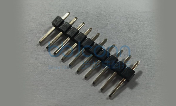 排针 2.54PH H2.5 1x10P 180度 PC3.0 PA6.0 PB2.5 L11.5 6T