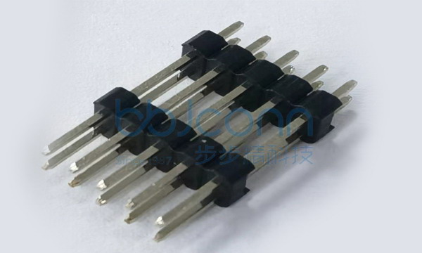 排针 2.54PH H2.5 2x5P 180度 PC3.0 PA6.0 PB12 L21 6T 双塑 袋装