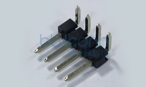 排针 2.54PH H2.5 1x4P 90度 PC3.0 PA6.0 PB3.7 L13.3 6T 弯凹面 袋装
