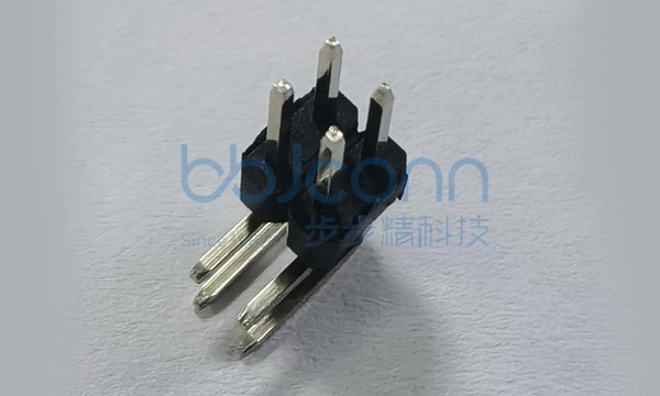 排针2.54PH H2.5 2x02P 90度 PC3.0 PA6.0 PB6.9 L13.8 18.8 6T 弯凹面