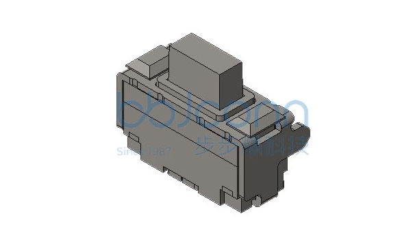 轻触开关 2x4x3.5 侧按支架 不锈钢弹片 双层防松香水 260GF 编带