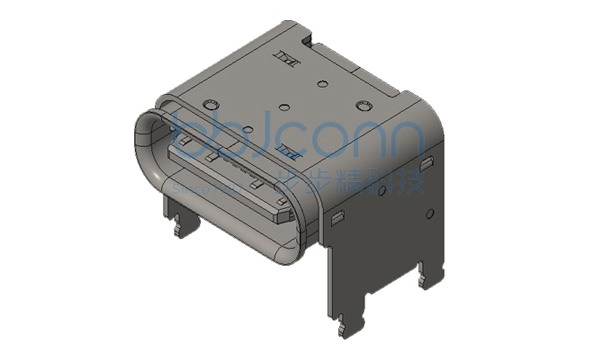 TYPE-C 16P 母座 板上 垫高3.0mm L=8.0 CH=4.58 端子C7025