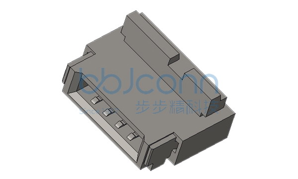 FPC 0.5-4P 后翻式 镀金1u H=1.0