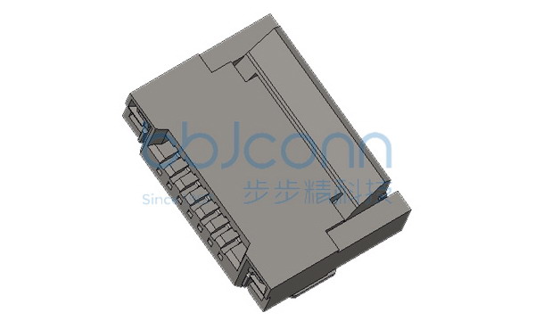 FPC 0.5-7P 后翻式 H=2.0 端子点镀金 编带