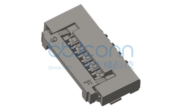 FPC 1.0-4P 翻盖下接 H=1.5 编带