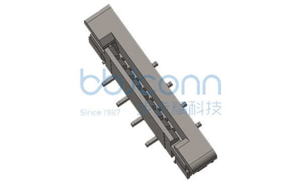 FPC 1.0-8P K型 2代 立贴 H=5.5 正脚位 镀锡 编带