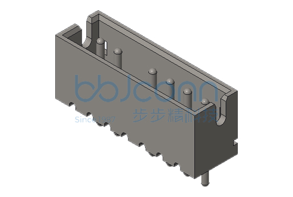 针座 ZH1.5-7A6T 空第3P 直针 米色 袋装