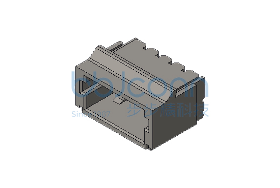 针座 SH 1.0-4P E型 卧贴 带扣 LCP黑色 编带