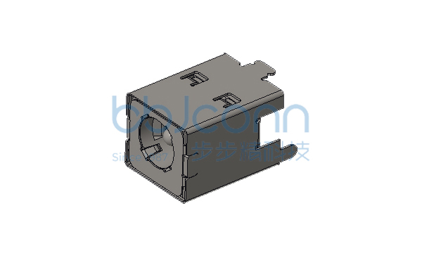 DC插座 DC550200-1069-20000H 2.0针 180度 三脚插 H=13.00 DC20V 20A