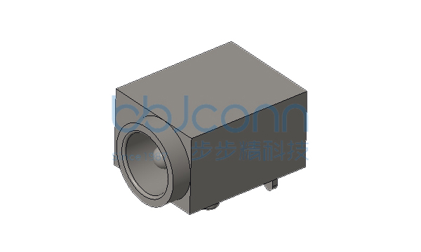 DC座-DC400170-0198-21000H 1.65针 全铜 带柱 PA9T黑色